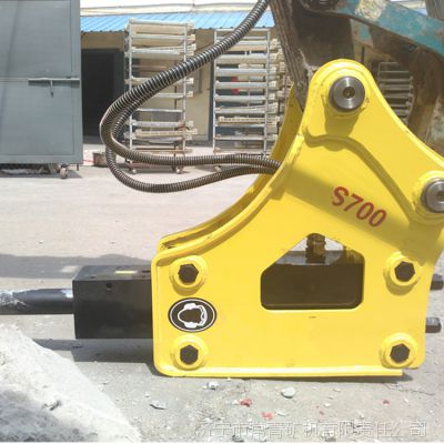 140155水山系列液压破碎锤210用挖机炮锤打击强