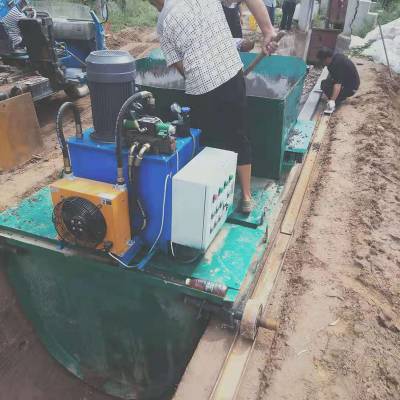 边沟机械砼型水渠机边坡成型设备售后有保