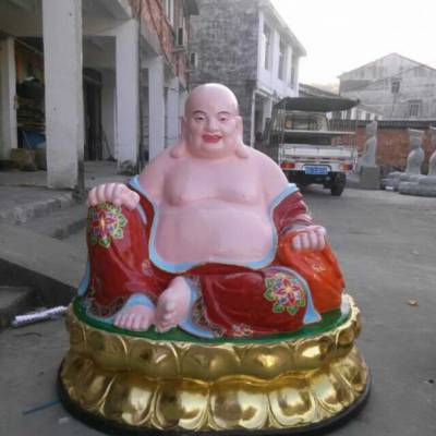 厂家生产 木雕弥勒佛菩萨 木雕弥勒菩萨佛像 弥勒佛塑像