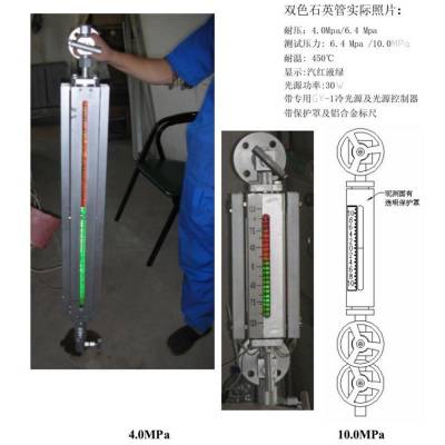 LED石英玻璃管式双色水位计 型号:UP366-B49H-6.4-G 库号：M20638