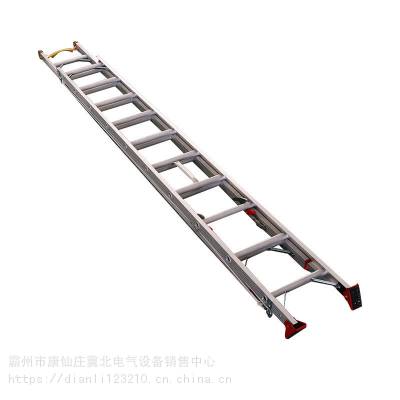 铝合金伸缩梯阁楼登高梯单面工程铝梯子家用升降梯子单侧延伸梯冀北