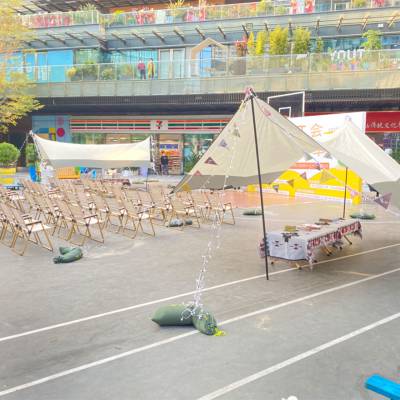 深圳露营活动布置 场景布置 场地布置 物料布置 露营现场氛围布置
