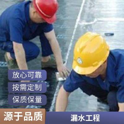 楼顶裂缝补漏下雨天渗漏 防水补漏工程施工 防水正规公 司