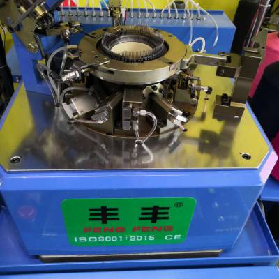 丰丰ff单针筒全电脑袜机织袜机那个家好平板毛圈两用袜机袜子生产线