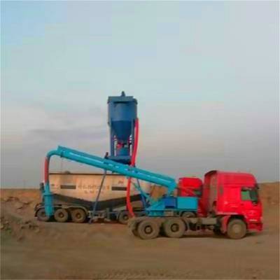 喀什粉煤灰出库装车气力输送机 露天灰装车气力输送机集装箱卸灰气力输送机