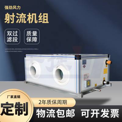 吊顶式远程射流空调机组 加厚材质耐腐蚀 空气制热采暖降温处理单元