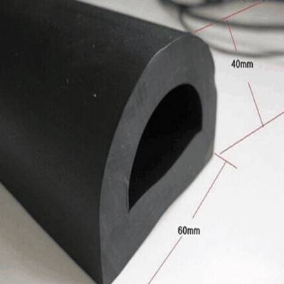 救生艇护栏橡胶防撞胶条 包边电柜密封胶条 空心大D密封条