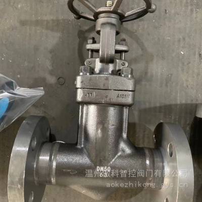 锻钢波纹管闸阀 WZ41H-40R 316L波纹管闸阀 导A105热油蒸汽法兰闸阀