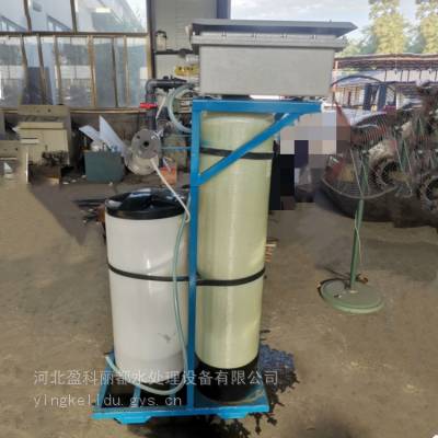 玻璃钢树脂罐巢湖 3t/h全自动软化水器 反渗透水设备