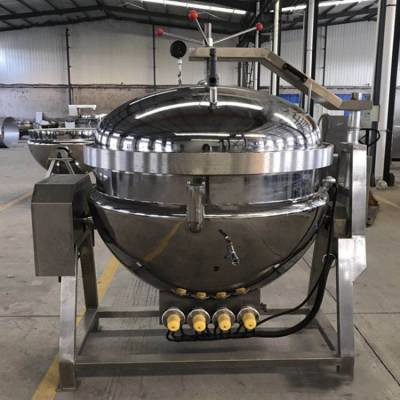 商用高压蒸煮锅大型炖汤锅食品厂牛板筋肉类加工设备