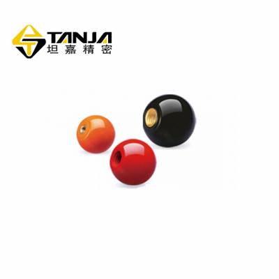 TANJA T06厂家直供塑料手柄球 机床用圆手柄球 机械操作杆手柄球