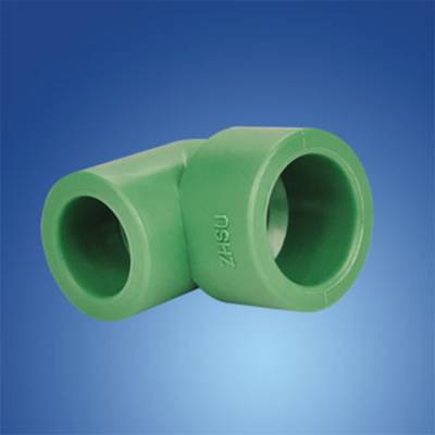 上海中塑精品PPR冷热水管生产厂家25*20PPR管件异径弯头
