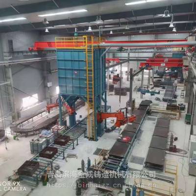 青岛抛丸机粘土砂工艺生产线砂处理成套设备专业设备，技术成熟