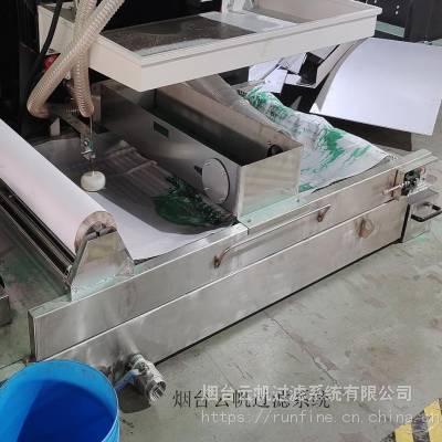 采用无纺布的纸带式过滤系统