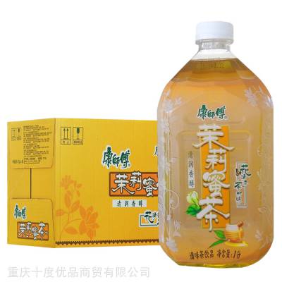 康师傅茉莉蜜茶1L 茉莉清茶1升 康师傅大瓶饮料 重庆康师傅饮料代理公司