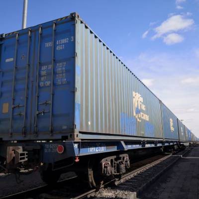 钢管从河南新乡运输到俄罗斯明斯克铁路运输 集装箱
