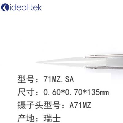 71MZ.SA 不锈钢镊子 ideal-tek 陶瓷头耐高温镊子A71MZ 镊子头