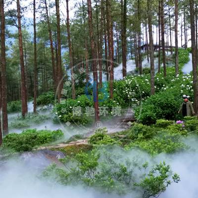 雾森喷雾系统价格-水雾雾森效果打造-重庆博驰环境