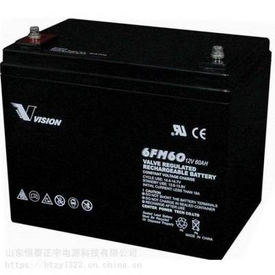 威神VISION蓄电池6FM60铅酸免维护12V60AH直流屏柜