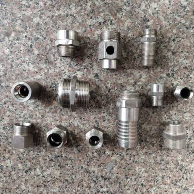 不锈钢金属波纹管过渡接头 平口 球口 喇叭口直接对丝活接头