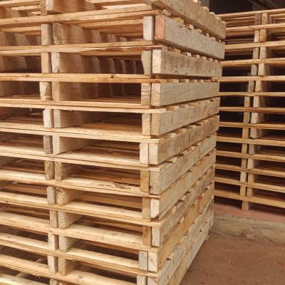 实木卡板 防潮木栈板 木板托盘 叉车地台板材 支持定制