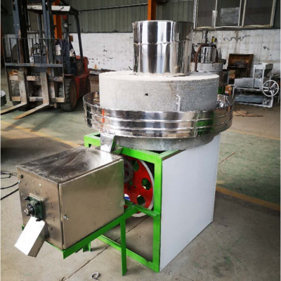 全自动自动上料面粉石磨 家用电小型磨面机 电动石磨面粉设备