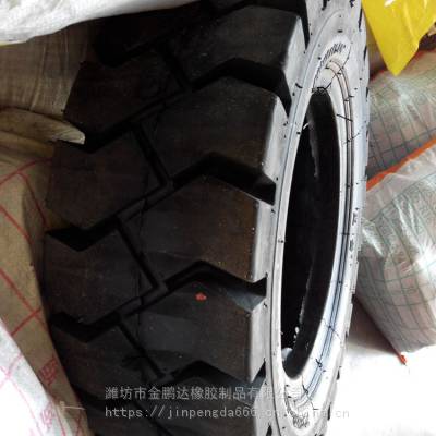 28x9-15叉车轮胎充气 3吨前轮工业叉车轮胎规格28x9-15