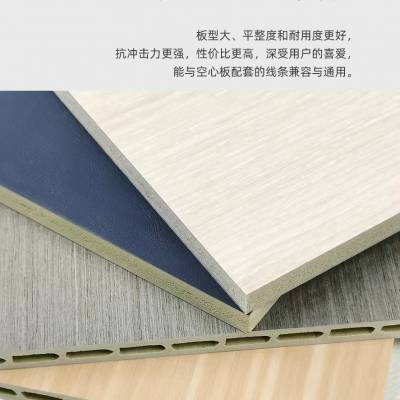 科吉星木饰面 别墅装修碳晶板 环保竹木纤维护墙板款式多样