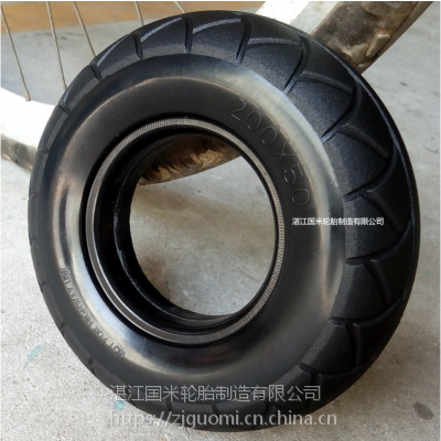 Polyurethane solid tires