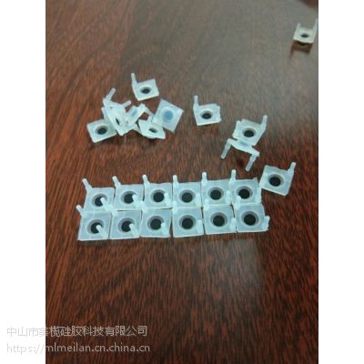 中山市硅胶制品 橡胶制品、导电按制 按压式硅胶按键单点按键10*10*3.4