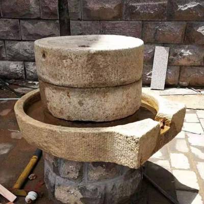 00曲阜文轩机械设备有限公司山东 曲阜市家用电动小石磨 芝麻酱石磨