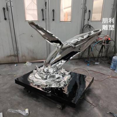 金龙鱼造型雕塑厂家 金属抽象雕塑 抽象金龙鱼雕塑公司