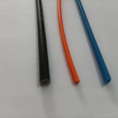 厂家供应辰阳ID:2.5 耐压2500V橙色绝缘套管 硅胶玻纤套管