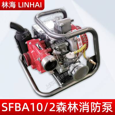 林海牌山林泵SFBA10/2森林消防灭火水泵LINHAI大功率双级离心泵高压可串并联抽水机