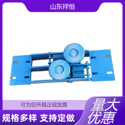 矿用ZYS600主压绳轮组 轨距600无极绳绞车托绳轮 连续牵引车配件