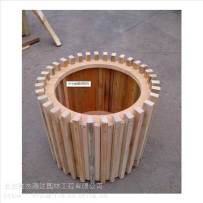 ***胜杰腾达爬藤塑木花箱_北京昌平区花箱