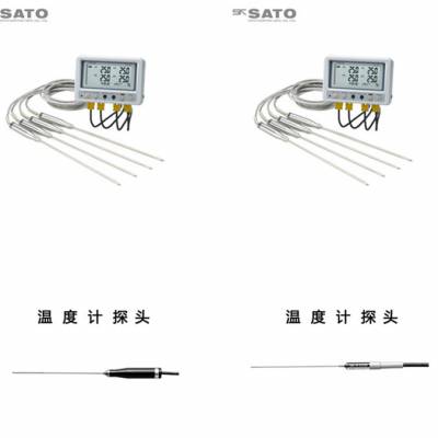 日本SATO佐藤4通道温度记录仪主机8191-00 探头8014-30/8014-31