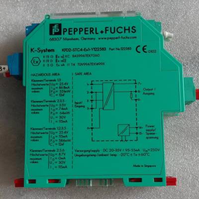 KFA5-SR2-EX1.W倍加福P+F数字量安全栅现货