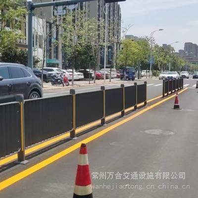 上海长宁区人行道边缘护栏市政工程道路隔离维护好清理景观护栏