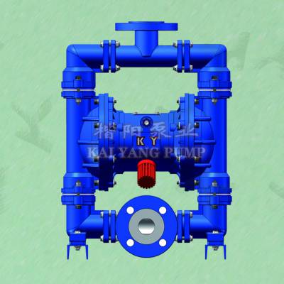 楷阳泵业供应KYQ40LC型碳钢衬氟材质气动隔膜泵