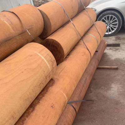 硬木红铁木垫木 云南红铁木圆柱加工