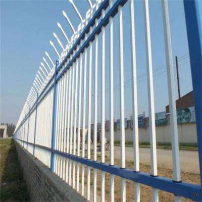 高强度镀锌方管护栏定做 景区围墙防攀爬锌钢围栏