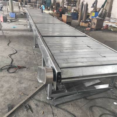 杀菌输送线链板输送机-鲁宁机械免费咨询