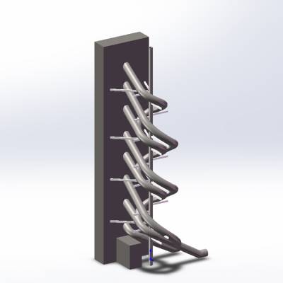 货物输送滑梯货物传送滑道高层装卸滑道