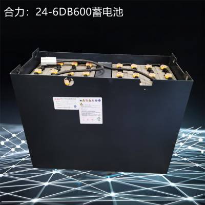 宁波合力叉车蓄电池 24-6DB600蓄电池，合力CPD20-25电池组