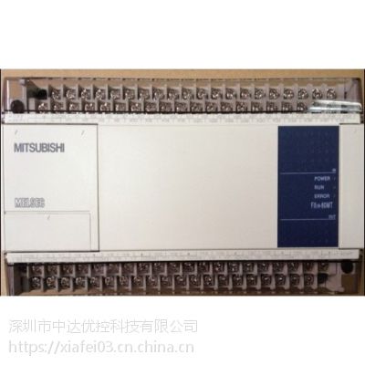 三菱PLC FX1N-60MR-001 AC电源 DC电源输入 内置36入/24出(继电器)
