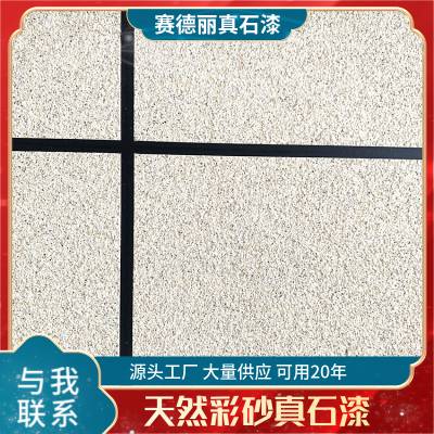 真石漆仿石涂料 防水耐污性好 赛德丽供应 支持来样定制