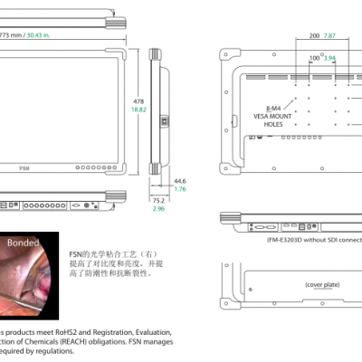 FSN32寸4K 医疗监视器 FM-E3203D FM-E3203DG 代理优惠出售