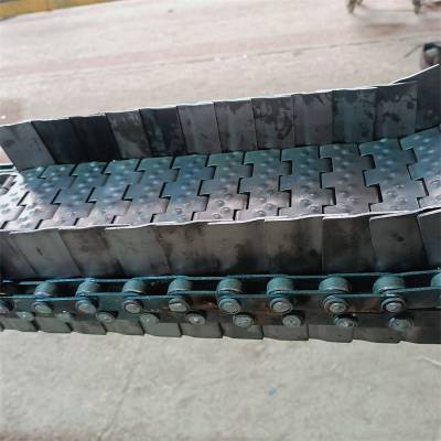 铸铁件加工线链板定制碳钢起鼓挡板式传动板链加工