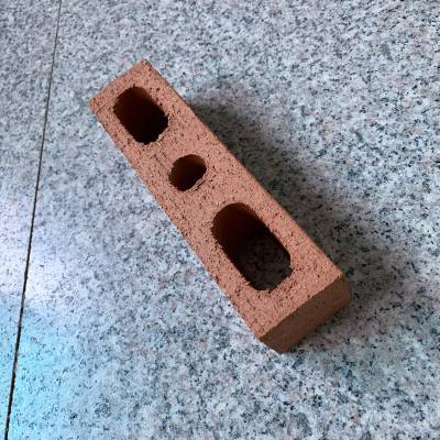 陶土真空清水砖空心多孔页岩红砖外墙砌筑红砖颜色
